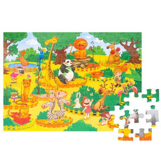 Eolo 80 Parça Puzzle - Hayvanat Bahçesi