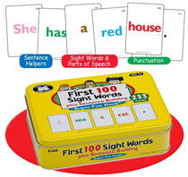 Sight Words İlk 100 Kelime Cümle Kurma Süper Eğlence Kartları Fd 74