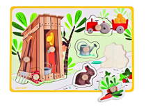 Tutmalı Bahçe Kulubesi Puzzle (07036)