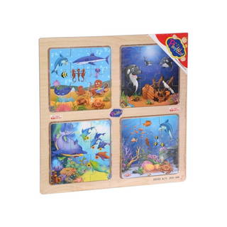 Playwood Ahşap Puzzle Deniz Altı Ony-344