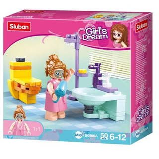 Sluban Girls Dream Banyo - 50 Parça