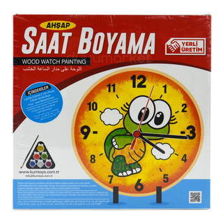 Kumtoys Ahşap Saat Boyama