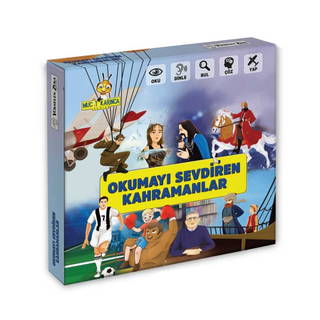 Okumayı Sevdiren Kahramanlar Sesli Kitap Seti