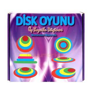 Yuka Disk Oyunu (Üç Boyutlu Düşünme Oyunu)