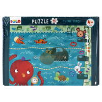 40 Parça Puzzle - Yüzme Yarışı