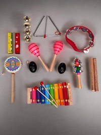 Orff Anaokulu Müzik Aletleri Seti - 17 Parça