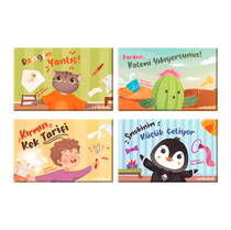 Magnetli Hikaye Kitabı Seti - 4 Kitap
