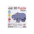 Hipopotam 3d Puzzle