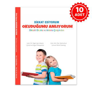 Dikkat Ediyorum Okuduğumu Anlıyorum - 10 Adet