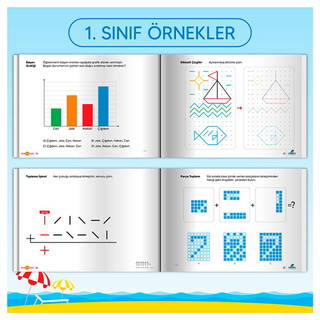 Adeda Tatil Etkinlikleri Kitabı 1. Sınıf