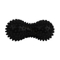 Sert Dikenli Fıstık Masaj Topu Siyah