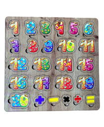 Hamaha Ahşap Rakamları Öğreniyorum Ve Matematik Yazı Tahtası