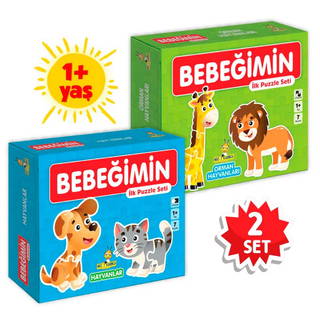 Bebeğimin İlk Puzzle Seti – 2'li Set