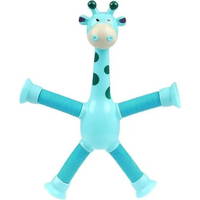Eğlenceli Vantuzlu Uzayan Zürafa - Mavi