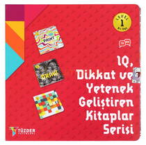 Iq Ve Yetenek Geliştiren Kitaplar Serisi Level 1 - 3 Kitap Takım