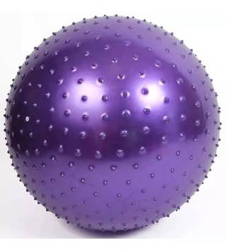 Dikenli Pilates Topu 55 Cm Mor