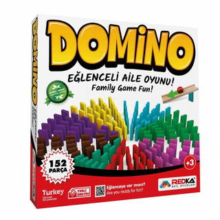 Ahşap Domino - 152 Parça