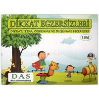 Dikkat Egzersizleri - Dikkat Aktivasyon Sistemi 5 Yaş