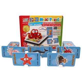 Deniz Hayvanları Puzzle - 48 Parça