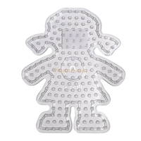 Hama Maxi Boncuk Şeffaf Tabla Kız Çocuk -8207