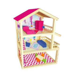 Playwood Oyuncak Ahşap Ev Seti Ony-398