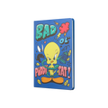 Tweety Sert Kapak Butik Defter Bad Puddy Tat - Çizgili