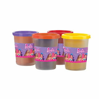 Barbie Simli Oyun Hamuru 4x100 Gr