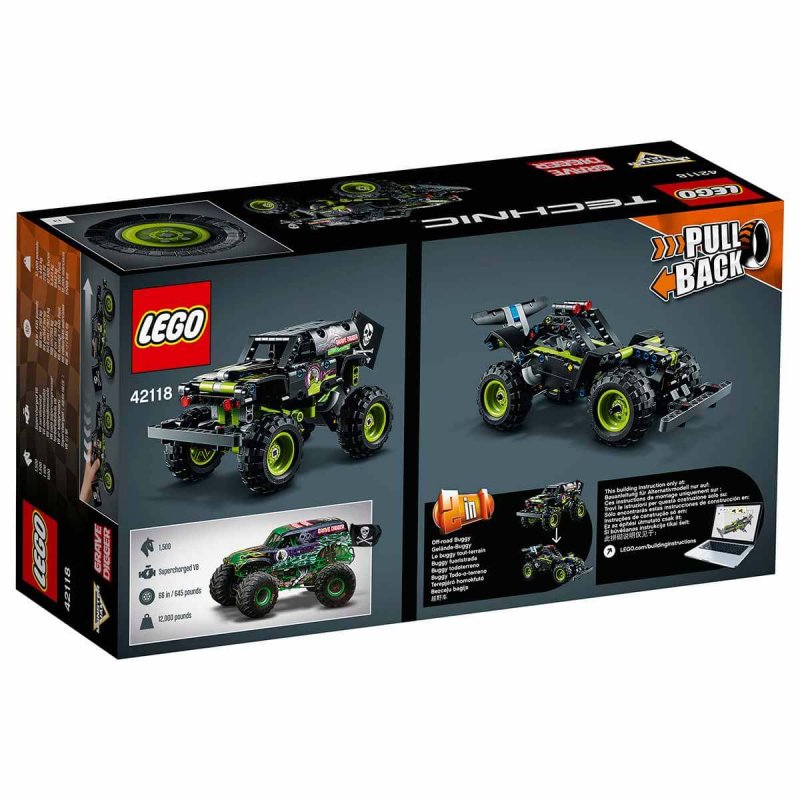 Lego Technic Monster Jam Grave Digger 42118 Fiyatı, Yorumları