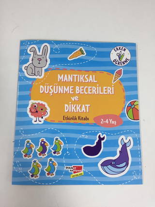 Dikkat Atölyesi Etkinlik Kitabı Seti 2-4 Yaş