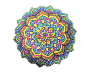 Redka Ahşap Puzzle ( Wooden Jigsaw ) - Mandala