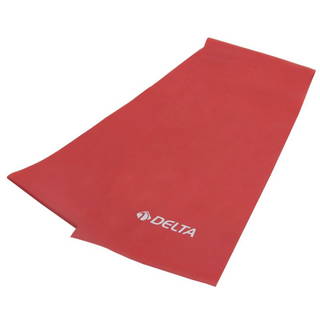 Delta Pilates Bandı Hafif 120x15 Cm Direnç Lastiği - Kırmızı