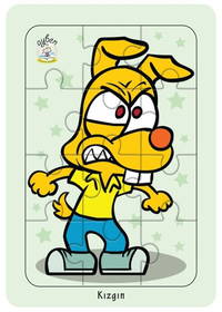 Duygu Puzzle - Kızgın