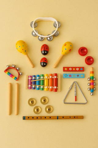 Duyumarket Orff Anaokulu Müzik Aletleri Seti - 20 Parça