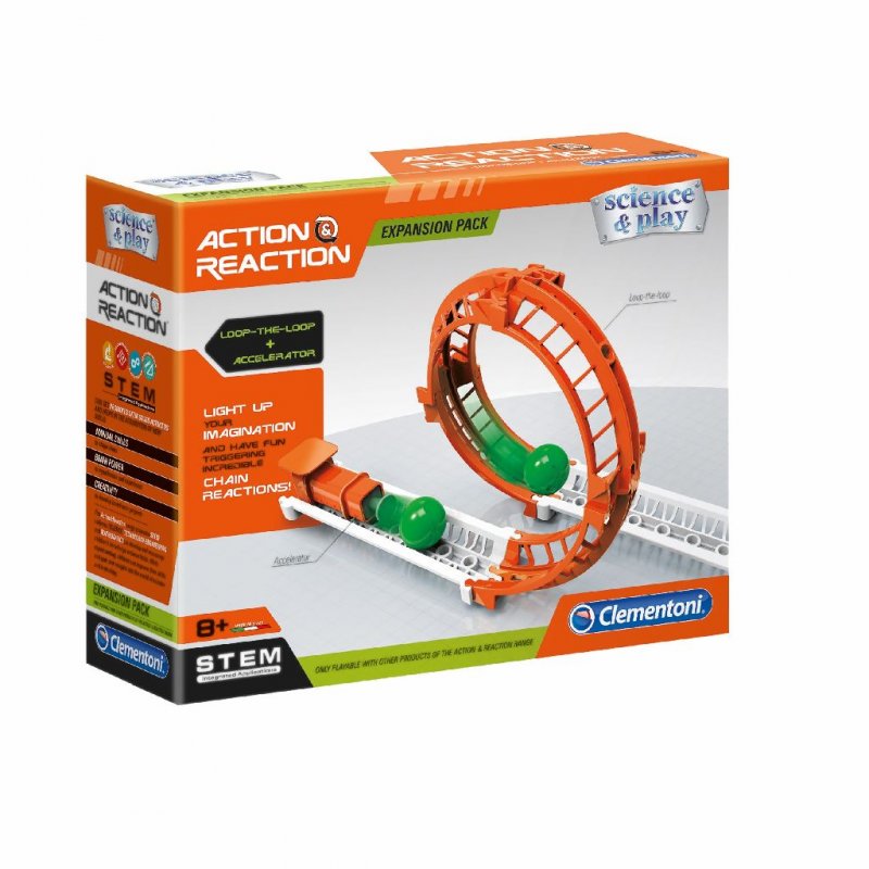 Clementoni Hızlandırıcı Ve Çember / Action And Reaction / Ek Paket