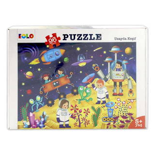Eolo 96 Parça Puzzle - Uzayda Keşif
