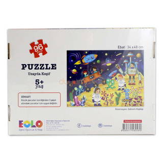 Eolo 96 Parça Puzzle - Uzayda Keşif