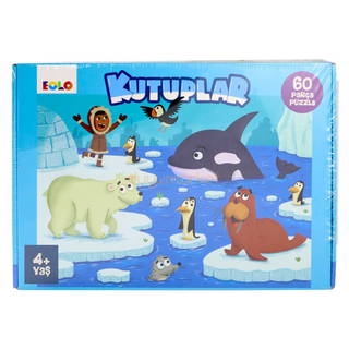 Eolo 60 Parça Puzzle - Kutuplar