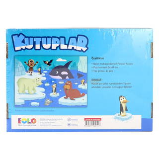 Eolo 60 Parça Puzzle - Kutuplar