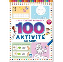 Okul Öncesi Yardımcı 100 Aktivite Kitabım 2-3-4 Yaş