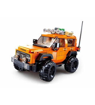 Sluban Model Bricks Off Road - Turuncu