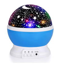 Dönen Star Master Projeksiyon Işık Led Lamba - Mavi