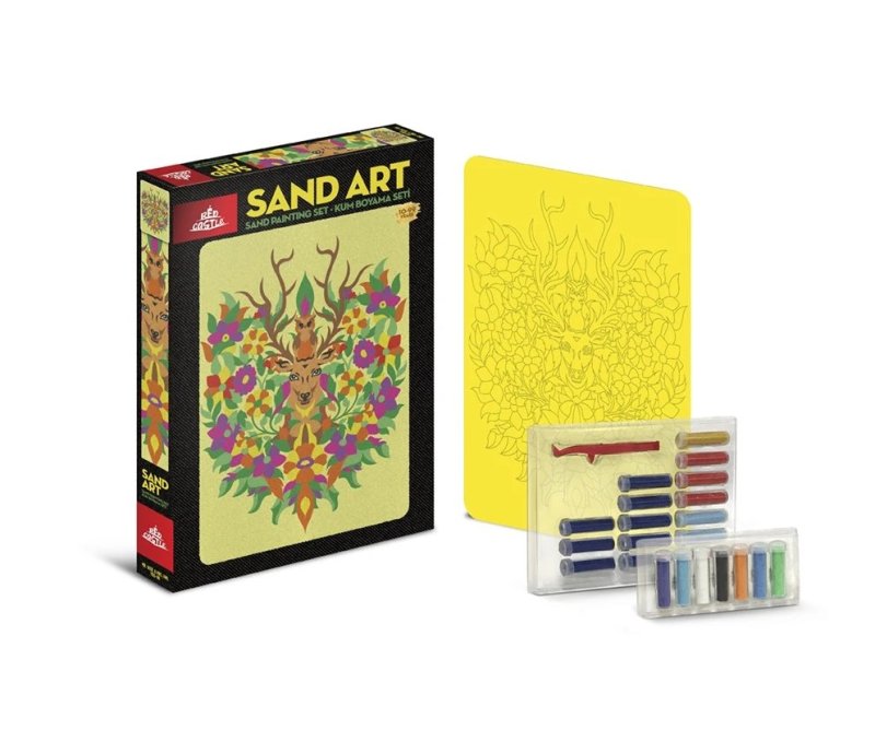 Sand Art Yetişkin Kum Boyama Seti - Geyik Fiyatı, Yorumları