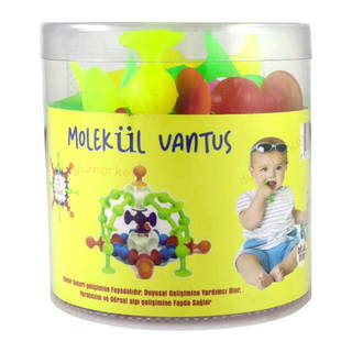 Vakumlu 25 Parça Silikon Molekül Yapı Taşları