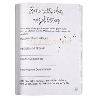 Sorunlarla Baş Etmek İçin Boyama Kitabı Ve Günlük