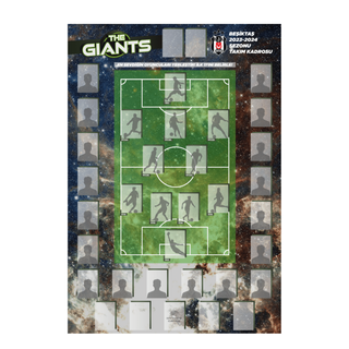 The Giants Beşiktaş Dev Poster Ve Çıkartma Seti