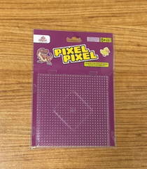 Pixel Pixel Boncuk Dizme Tablası - Şeffaf Büyük Kare Ppp29-01