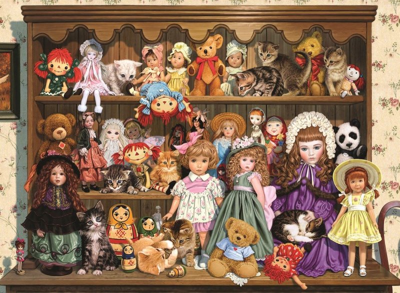 Büyükannemin Koleksiyonu 500 Parça Puzzle - 3572 Fiyatı, Yorumları