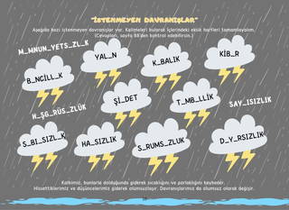 İstenmeyen Davranışları Değiştirme Etkinlik Kitabı
