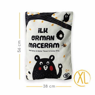 İlk Orman Maceram Xl Yastık Kitap