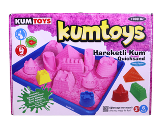 Kumtoys Hareketli Kum - Pembe